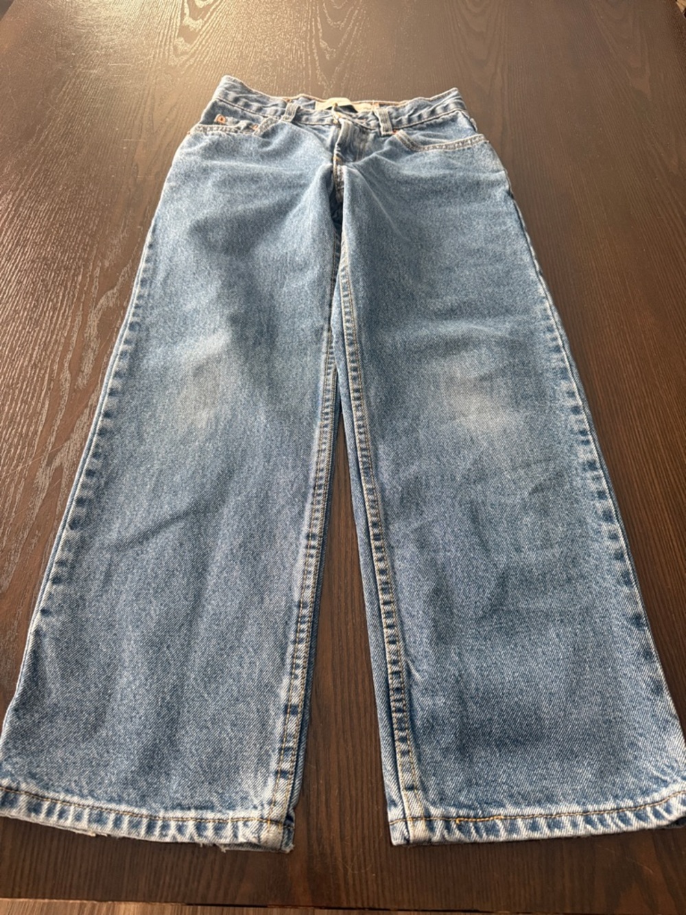 Levi's Kids Light Blue Wide-Leg Denim Jeans